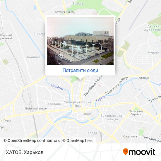 Карта ХАТОБ