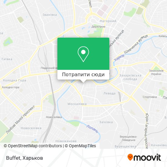Карта Buffet
