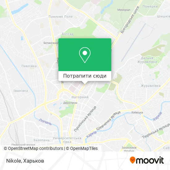Карта Nikole