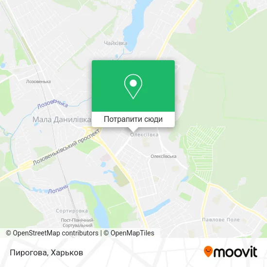 Карта Пирогова