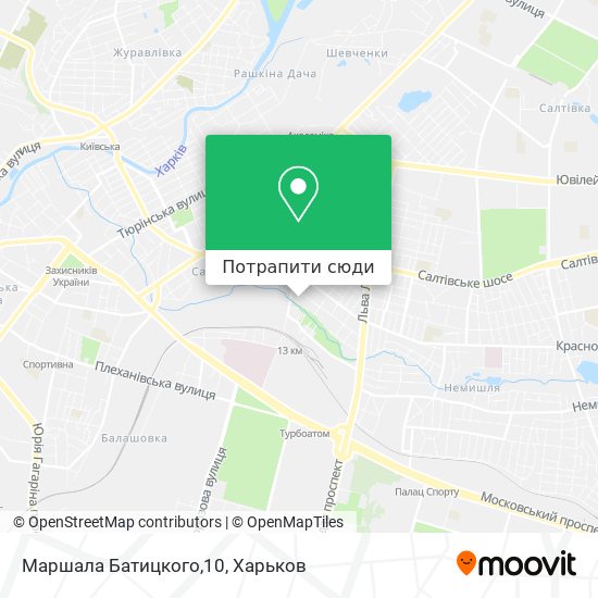 Карта Маршала Батицкого,10