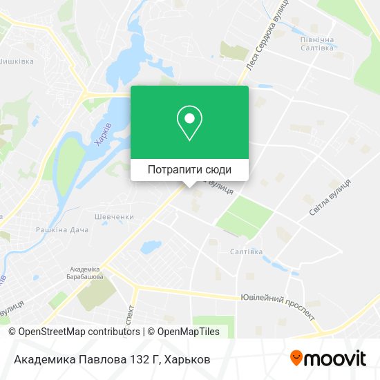 Карта Академика Павлова 132 Г