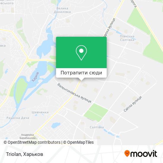 Карта Triolan