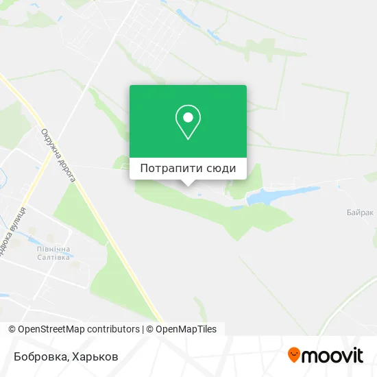 Карта Бобровка