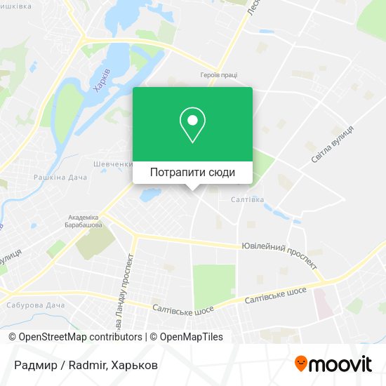 Карта Радмир / Radmir