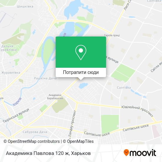 Карта Академика Павлова 120 ж