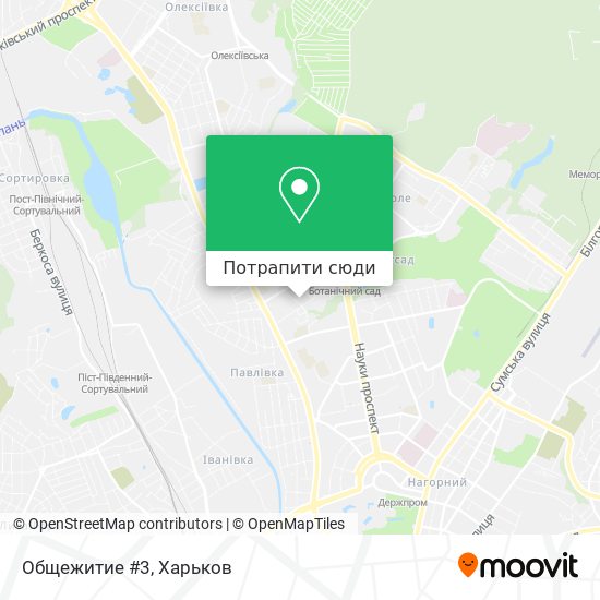 Карта Общежитие #3