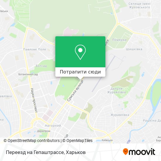 Карта Переезд на Гепаштрассе