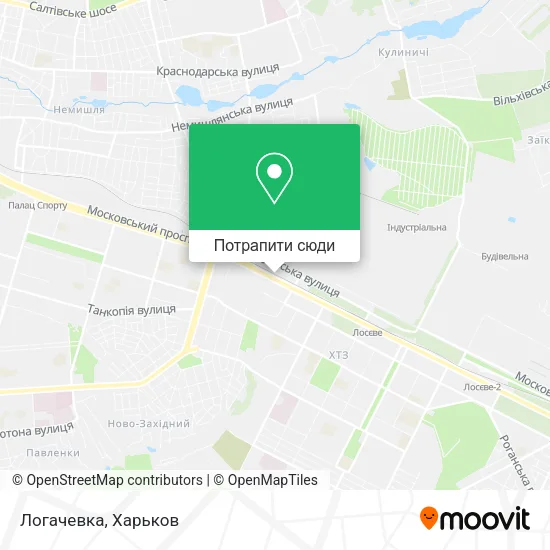 Карта Логачевка