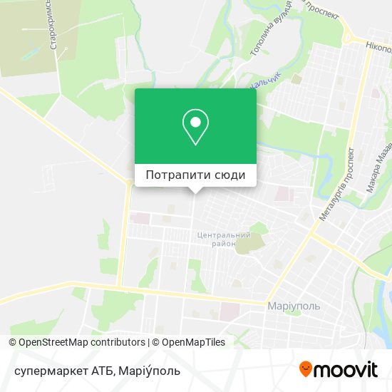 Карта супермаркет АТБ