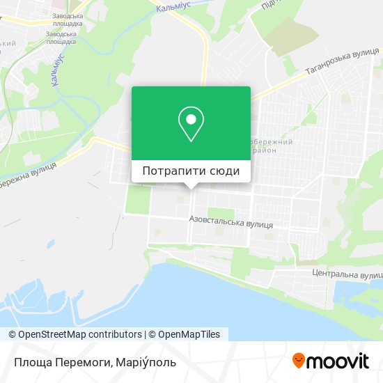 Карта Площа Перемоги