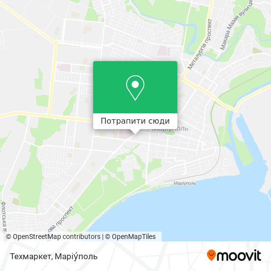 Карта Техмаркет