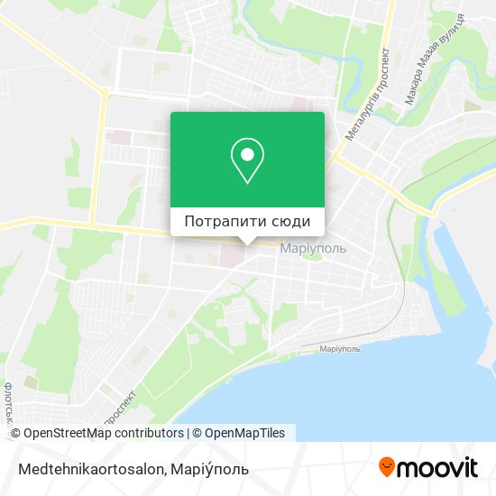 Карта Medtehnikaortosalon