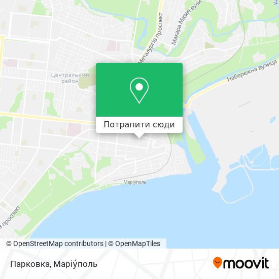 Карта Парковка