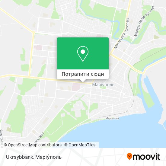 Карта Ukrsybbank