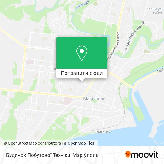 Карта Будинок Побутової Техніки