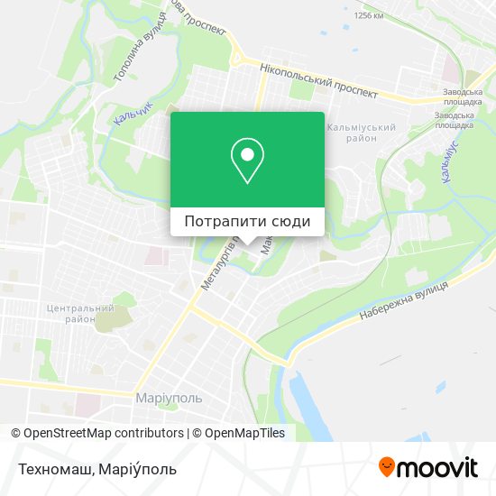 Карта Техномаш