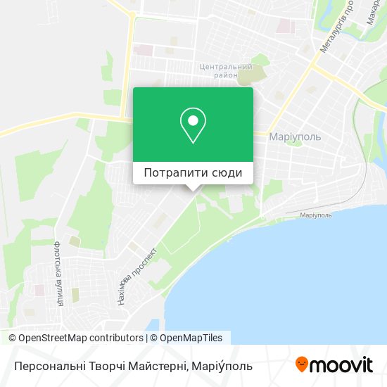 Карта Персональні Творчі Майстерні