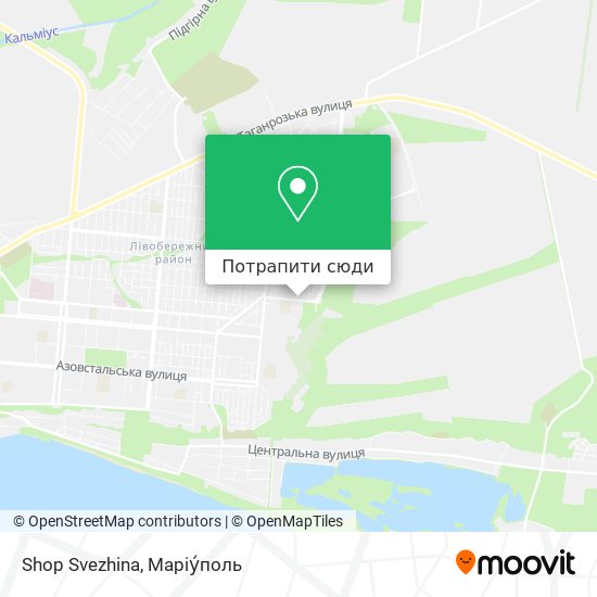 Карта Shop Svezhina