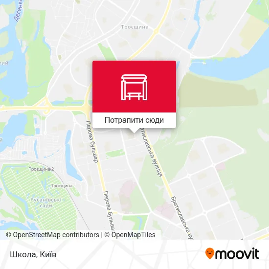 Карта Школа