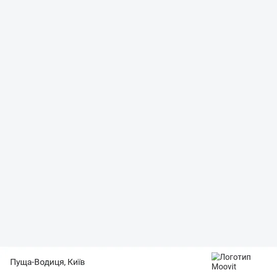 Карта Пуща-Водиця
