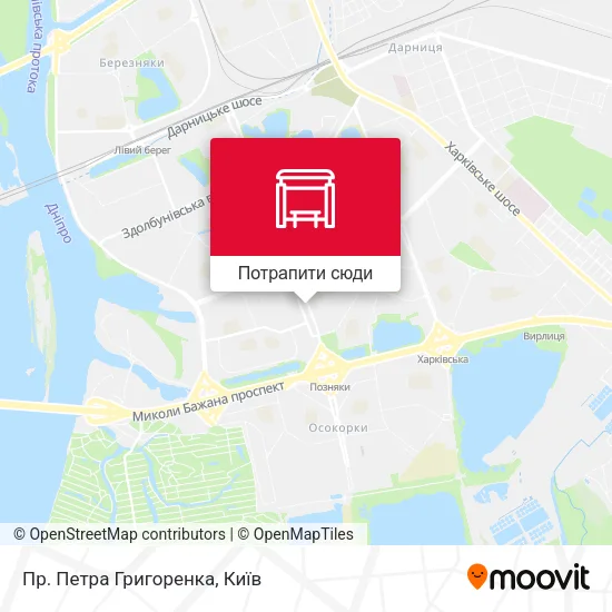 Карта Пр. Петра Григоренка
