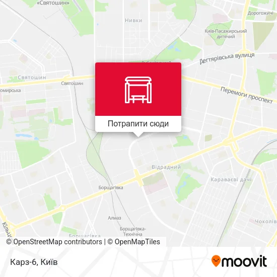 Карта Карз-6