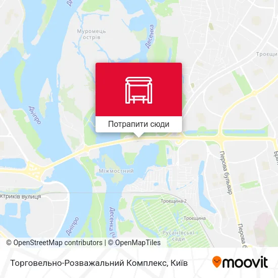 Карта Торговельно-Розважальний Комплекс
