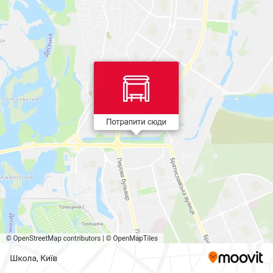 Карта Школа