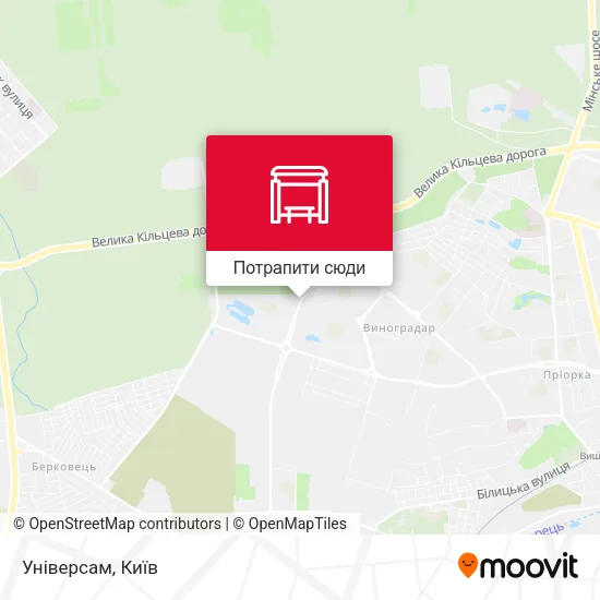 Карта Універсам