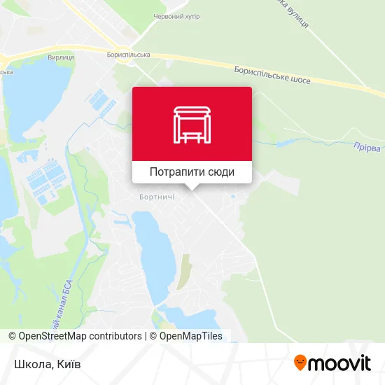 Карта Школа