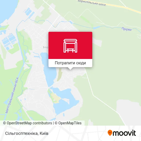Карта Сільгосптехніка