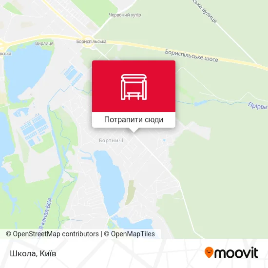 Карта Школа