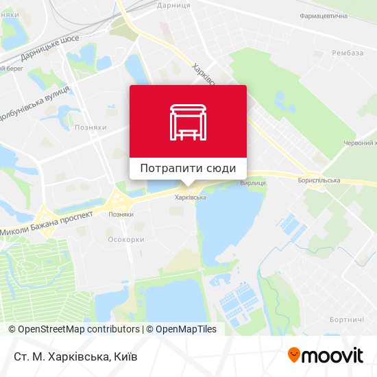 Карта Ст. М. Харківська