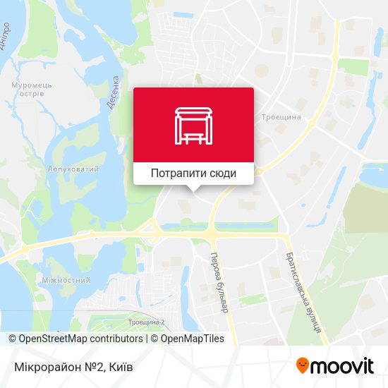 Карта Мікрорайон №2