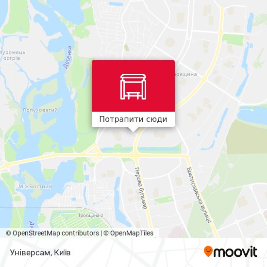 Карта Універсам