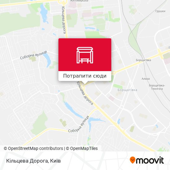 Карта Кільцева Дорога