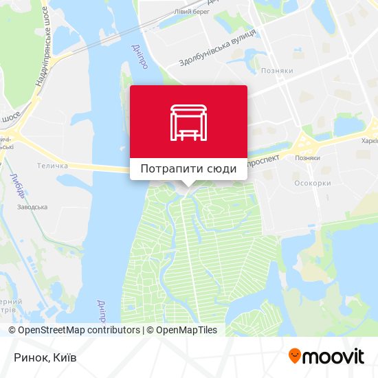 Карта Ринок