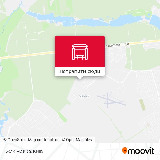 Карта Ж/К Чайка