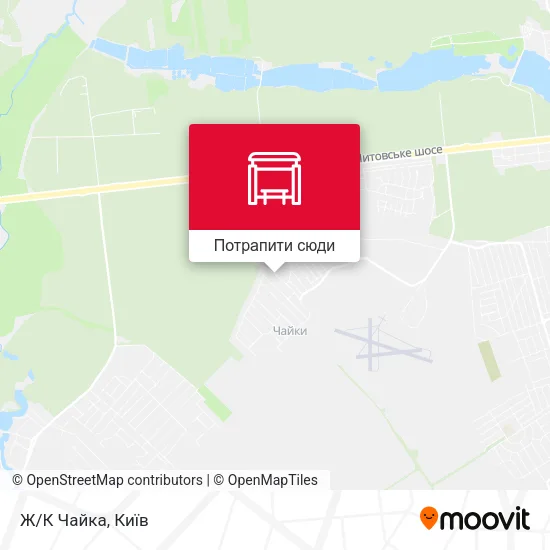 Карта Ж/К Чайка