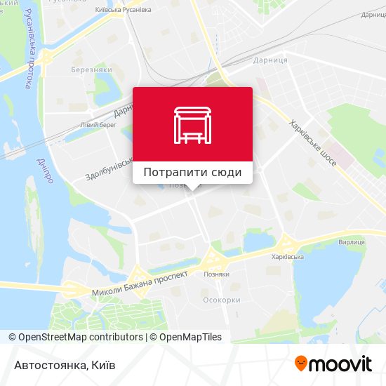 Карта Автостоянка