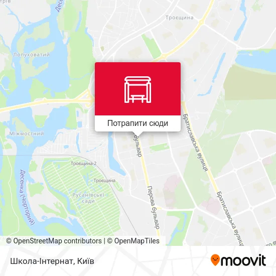 Карта Школа-Інтернат