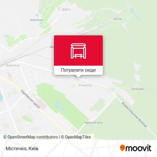 Карта Містечко