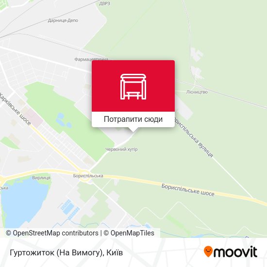 Карта Гуртожиток (На Вимогу)