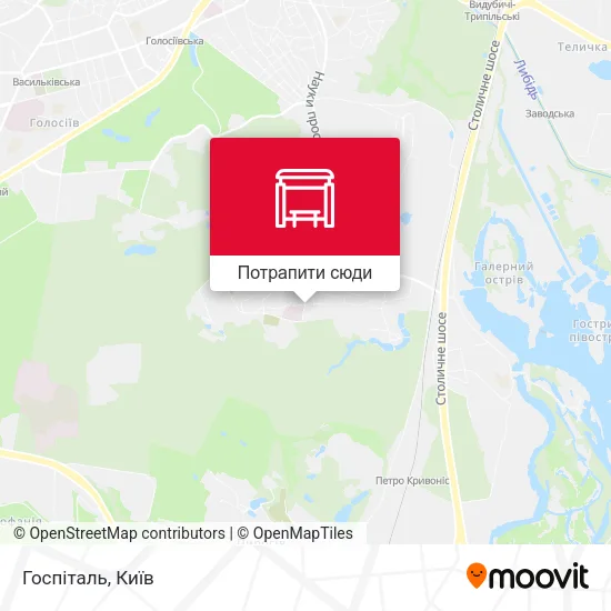 Карта Госпіталь