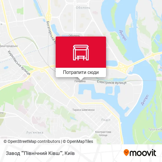 Карта Завод ""Північний Ківш""