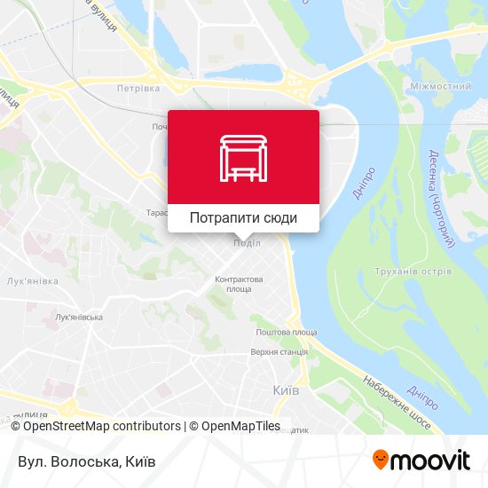 Карта Вул. Волоська