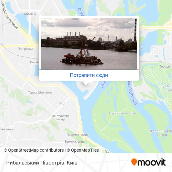 Карта Рибальський Півострів