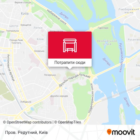 Карта Пров. Редутний