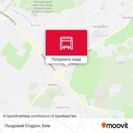 Карта Льодовий Стадіон